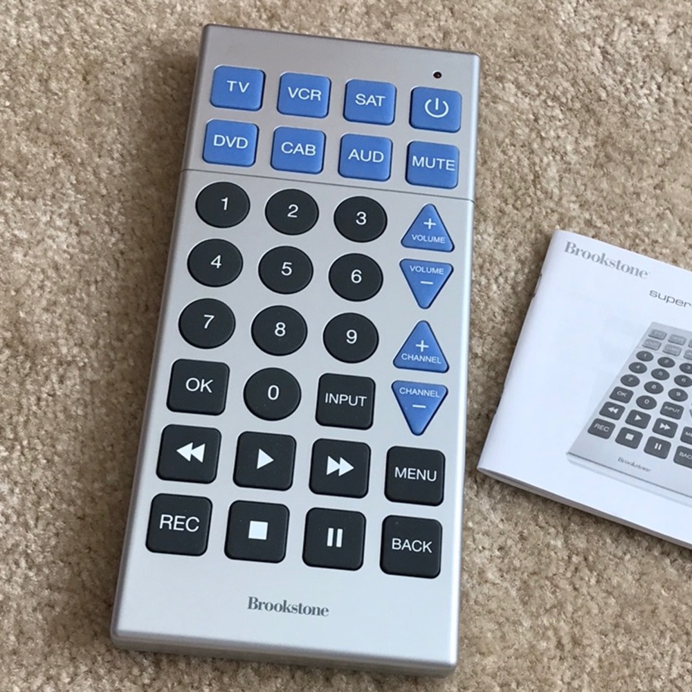 Brookstone super sized TV remote